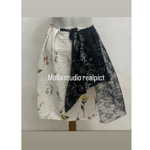 rok layering mix motif bunga