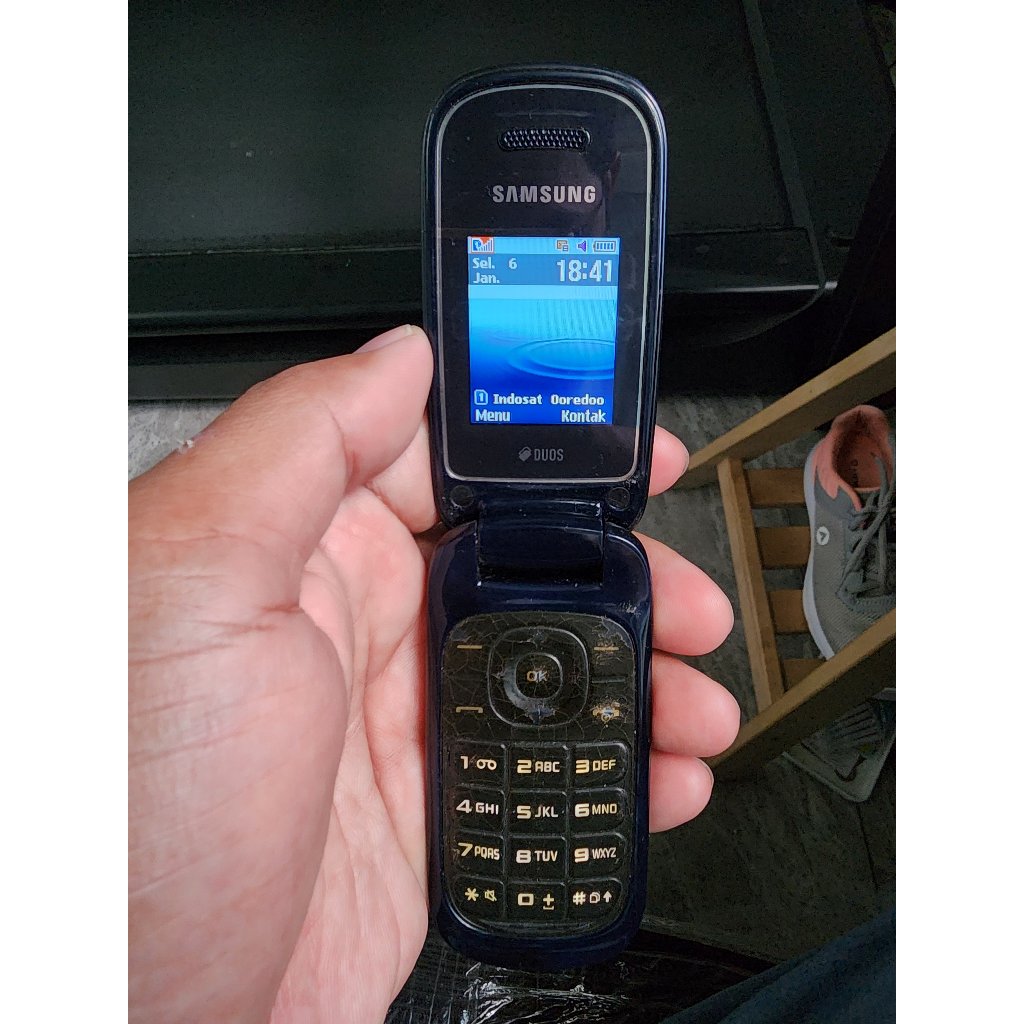 Samsung Caramel Flip Dual SIM – Sim 1 Normal, Sim 2 IMEI Block, HP Only