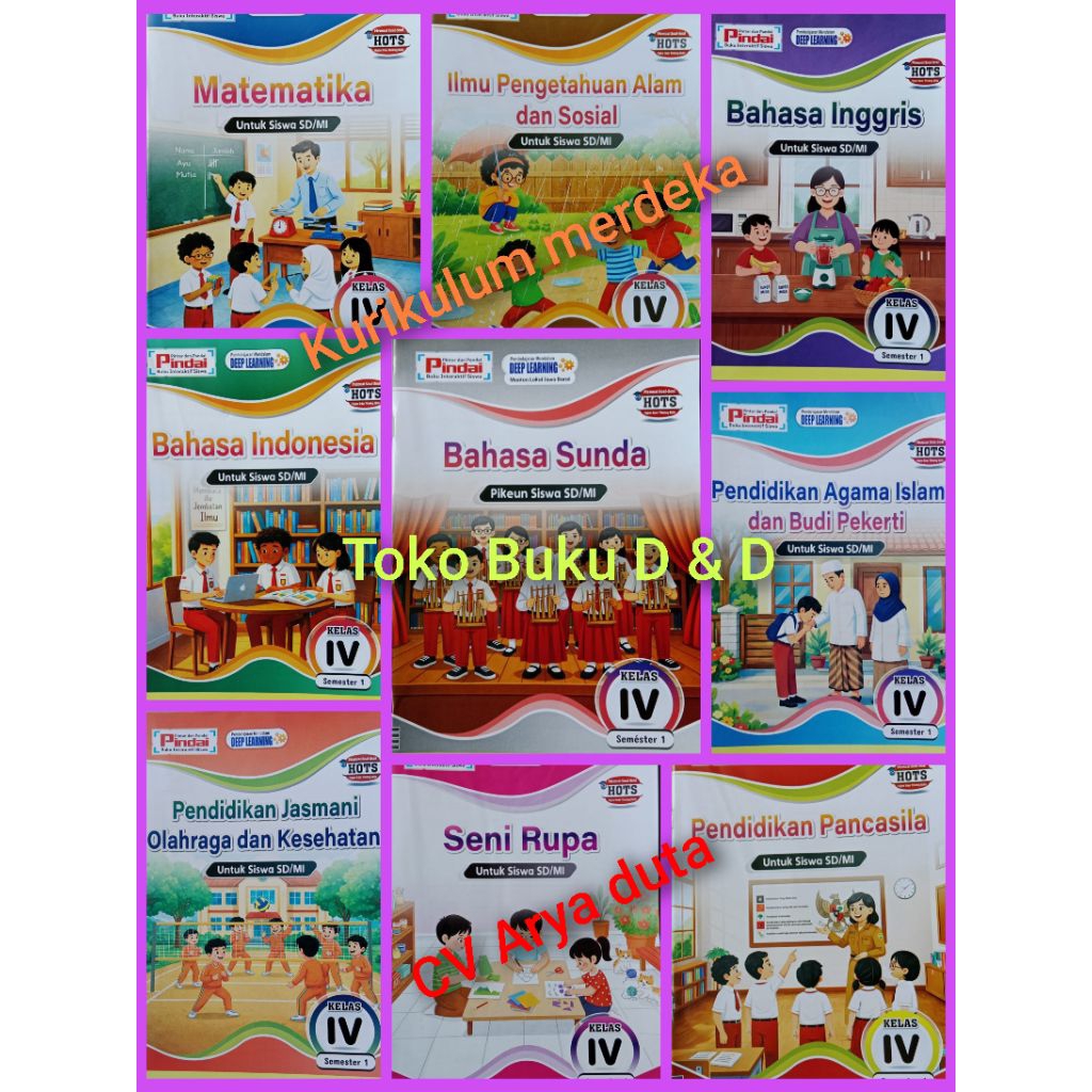 LKS pindai SD MI kurmer kelas 4 semester 1 CV Arya duta