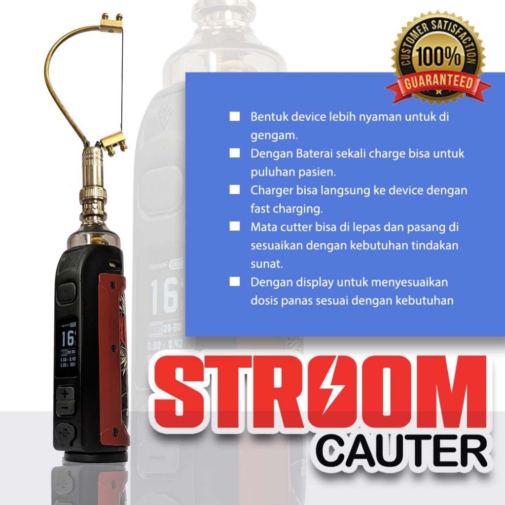 SUNAT LASER CAUTER ALAT KHITAN SUNAT CUTTER THERMOCUTTER PAKET ELEGANT