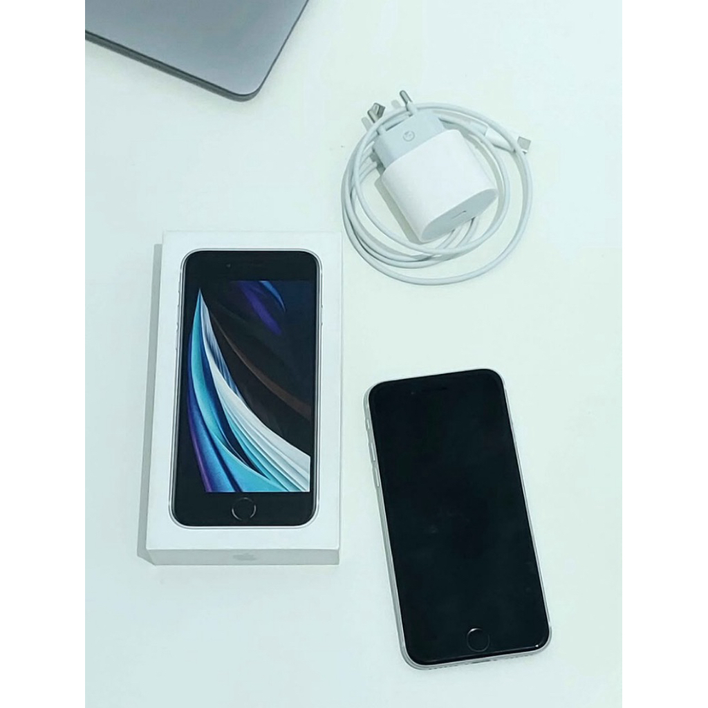 IPHONE SE 2 (2020) 128GB WHITE EX IBOX, SECOND LIKE NEW