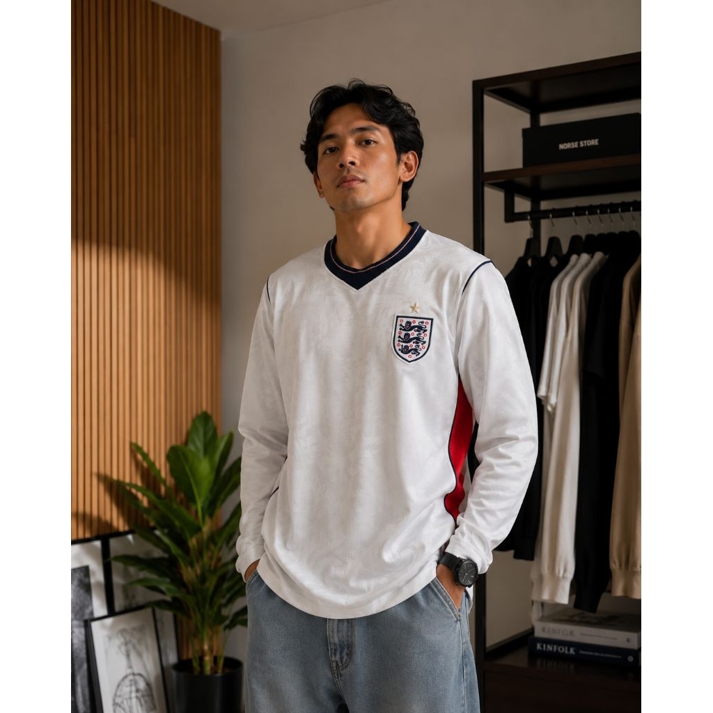 Jersey Bola LS PI Inggris Home Pildun 2026 SSS++ Quality
