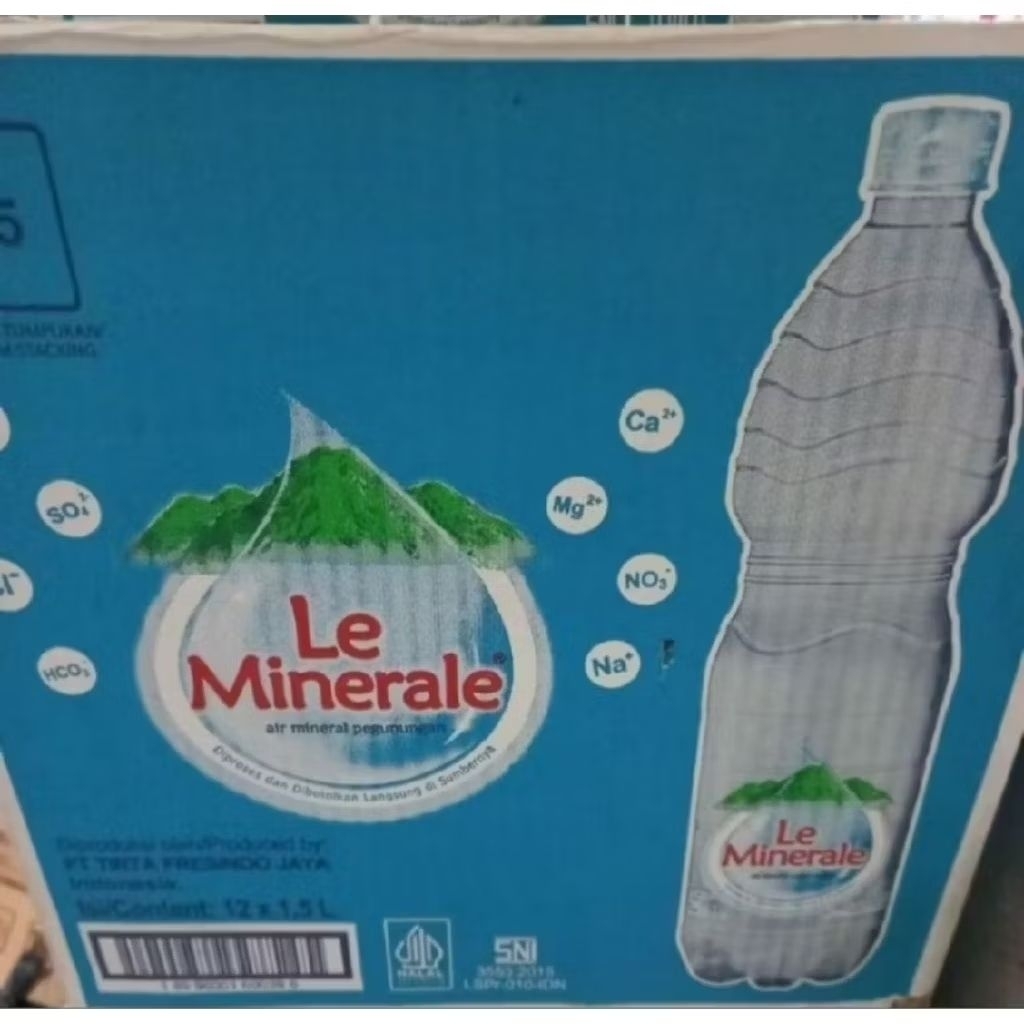 Le mineral botol varian 300ml