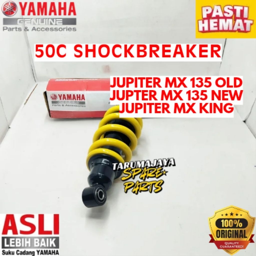 SHOCKBREAKER ORIGINAL YAMAHA KODE 5OC, SHOCKBREAKER JUPITER MX 135 OLD, SHOCKBREAKER JUPITER MX 135 