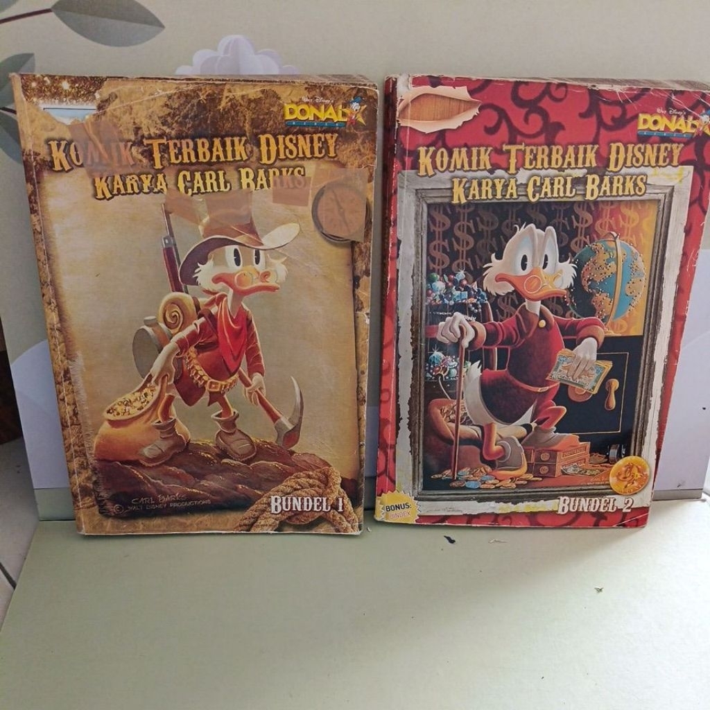 Komik Terbaik Disney Karya Carl Bark 1-2 full set tamat