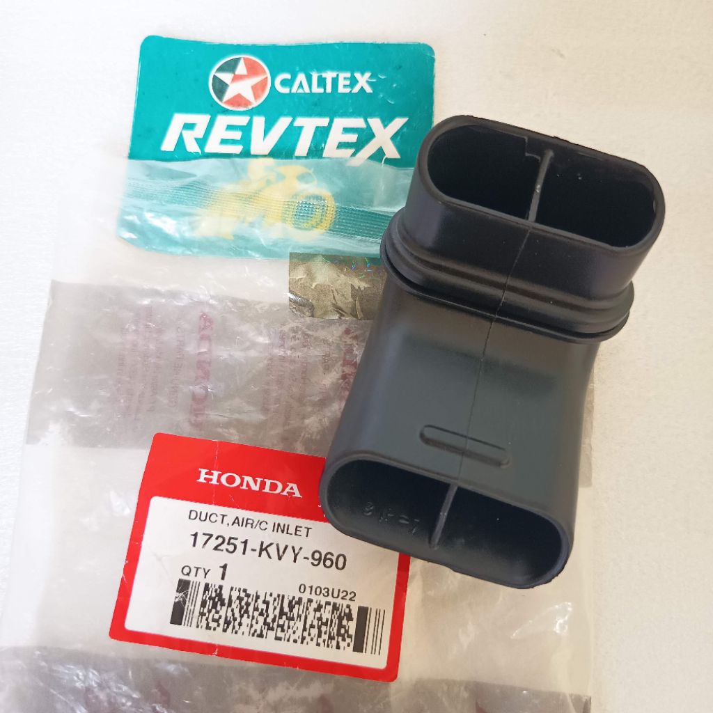 karet bok box filter atas duck air inlet beat Scoopy karbu original ahm 17251-KVY-960