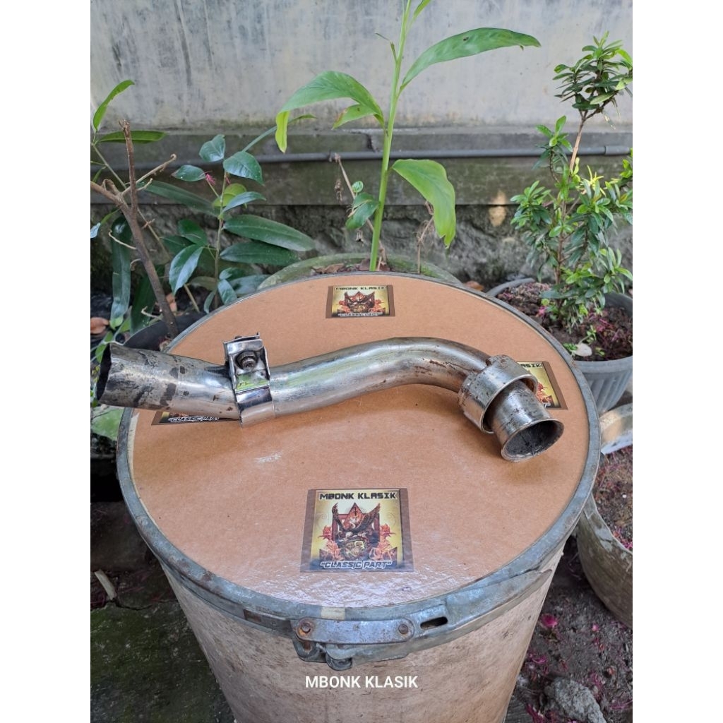 sambungan leher knalpot suzuki a100 ORIGINAL leher knalpot a100 sambungan knalpot suzuki a100