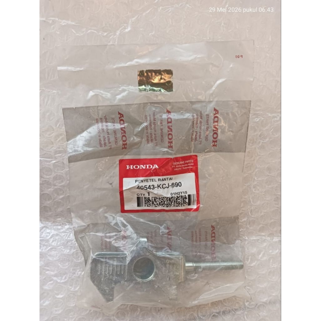 setelan rantai adjuster chain 40543 kcj 690 Honda Tiger 2000 tilas tilam Tiger lama lawas  original 