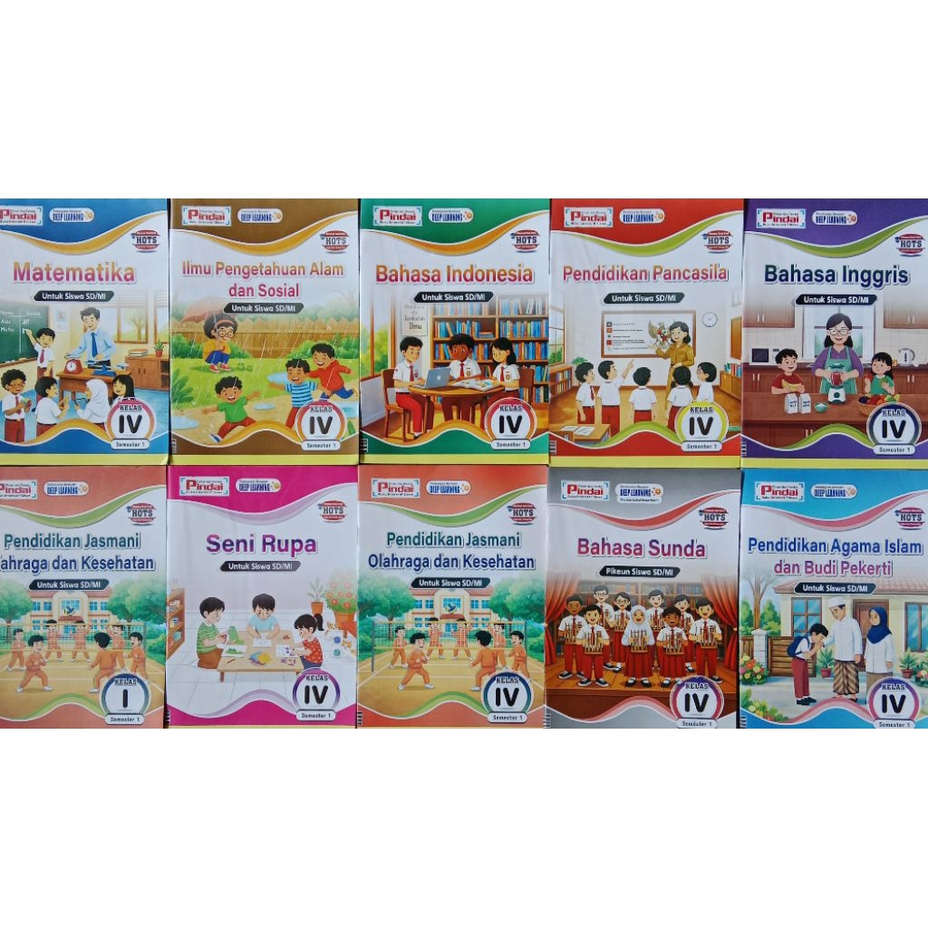 lks pindai SD Mi kurmer kelas 4 semester 1 cv Arya duta