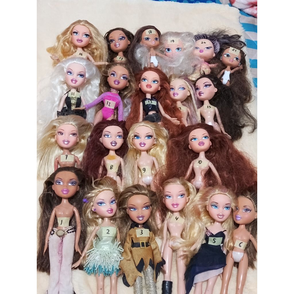 bratz prelove ORI mga bratz mini bartz nole bratz cloe