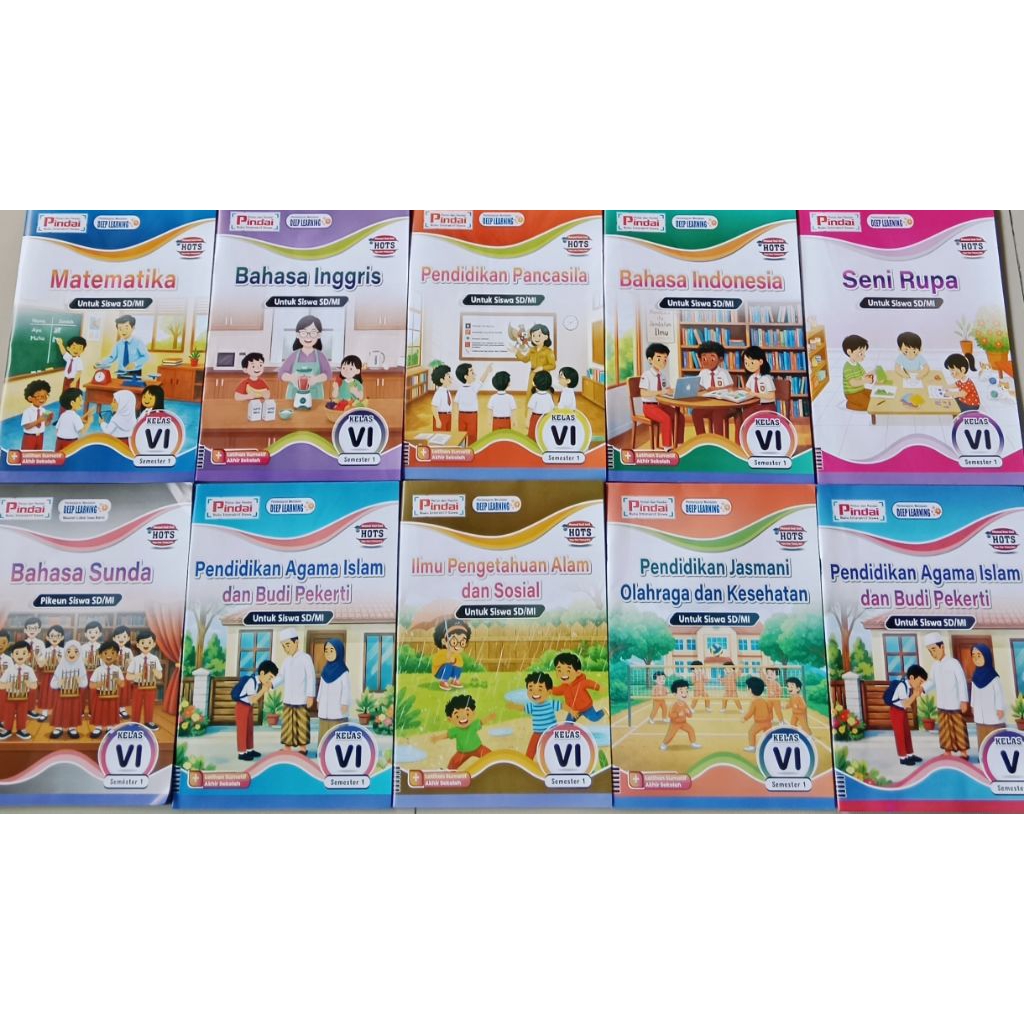lks pindai SD Mi kurmer kelas 6 semester 1 cv Arya duta