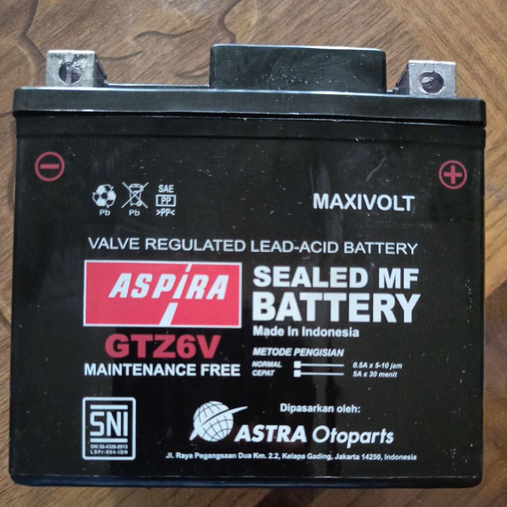 AKI ASPIRA GTZ6V ORIGINAL