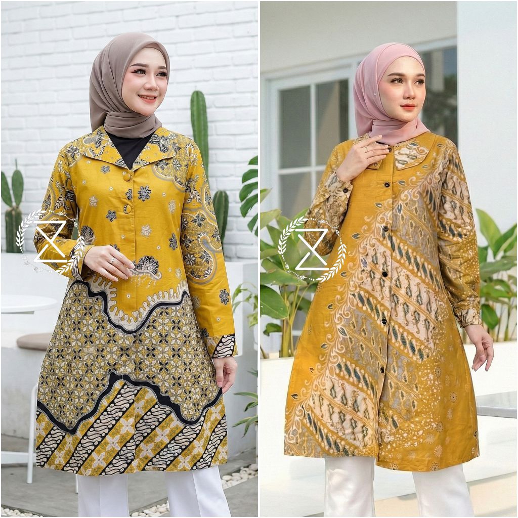 Tunik couple | Tunik batik modern | Tunik batik kantor | Tunik batik jumbo | Tunik seragam | Batik t