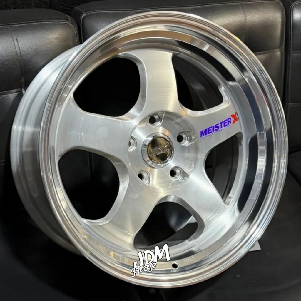 velg racing ring 18 PCD 5X120 WORK MEISTER FLOW FORMING velg mobil r18 lebar 8,5 - 9,5 pcd 5X120 ET 