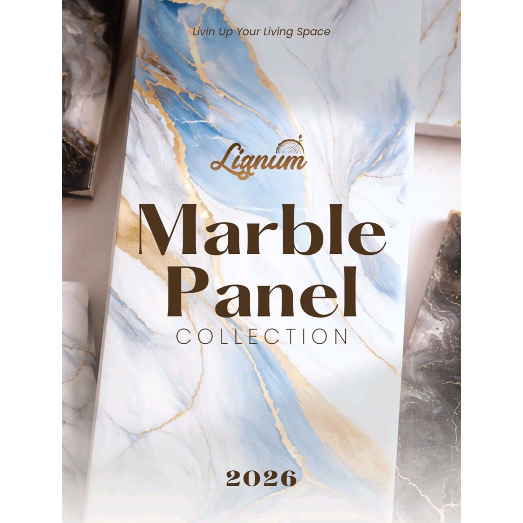 LIGNUM UV Board Bookmatch / Marmer PVC / UV Marmer Bookmatch