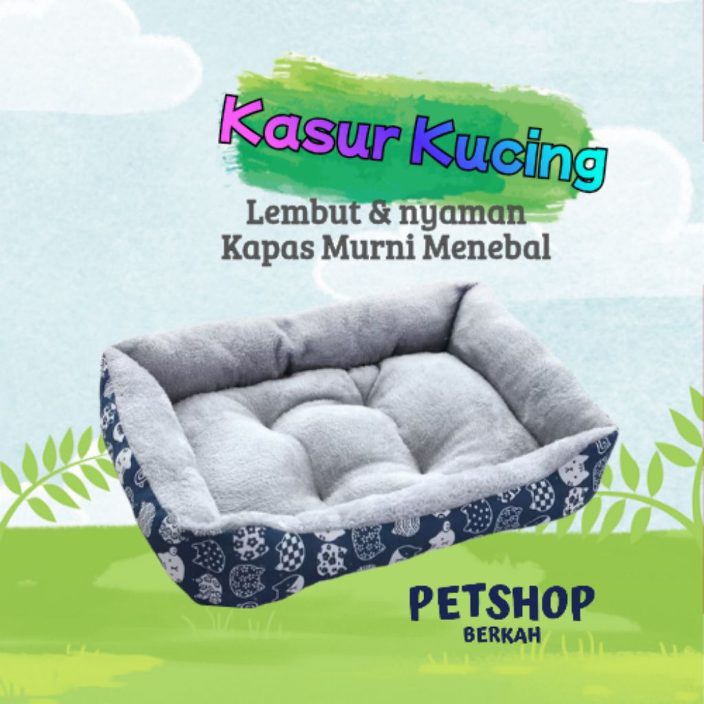 Kasur Kucing Tempat Tidur Kucing Alas Tidur Kucing