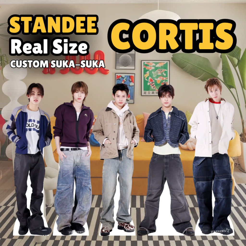 STANDEE CORTIS REAL SIZE