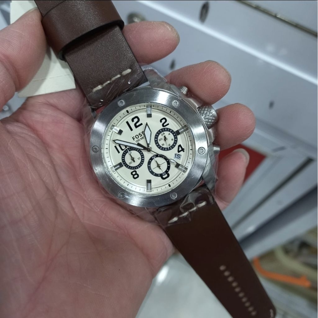 Jam Tangan Pria FS4929 Kulit Stainless steel