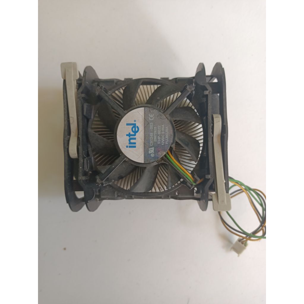 Kipas fan prosesor ori Intel pentium4 model 478 pin kuningan