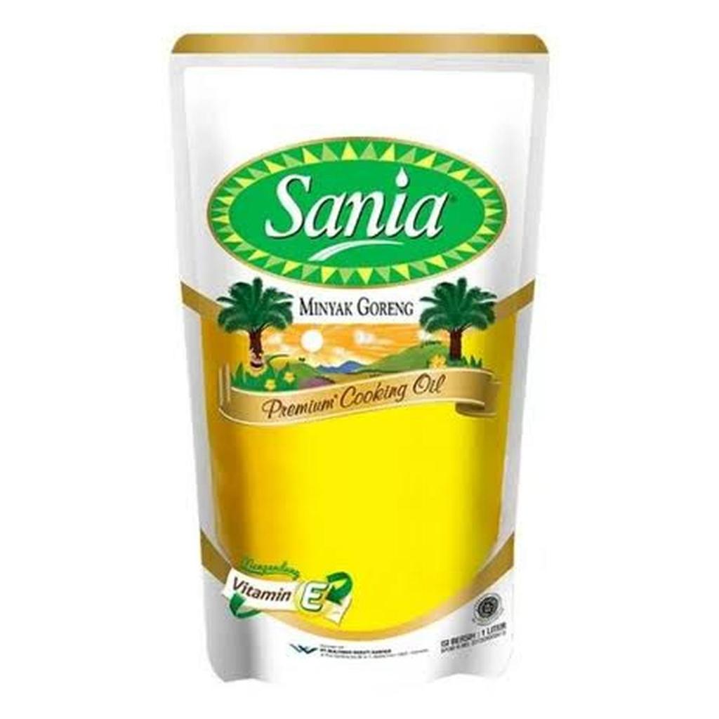 Minyak Goreng Sania 1 Liter - 1 DUS ISI 12 Pouch Refill