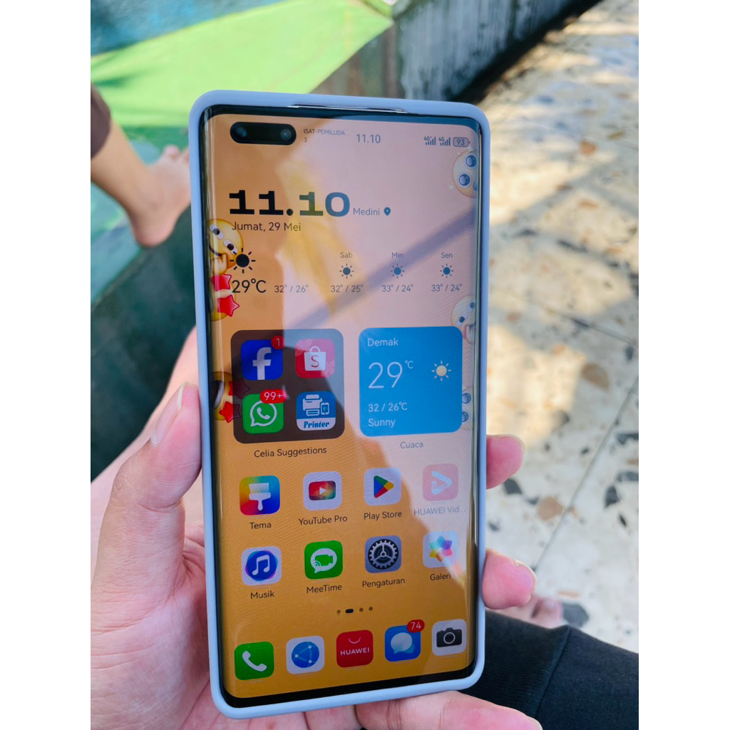 Huawei Mate 40 Pro 5G 8/256GB Sudah Harmony OS Dan GMS