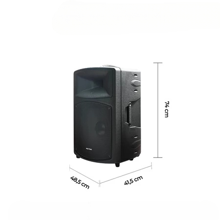 POLYTRON Speaker Aktif Portable 15 Inch PAS-PRO15GP3 - Great Power 300W RMS Dual Sound