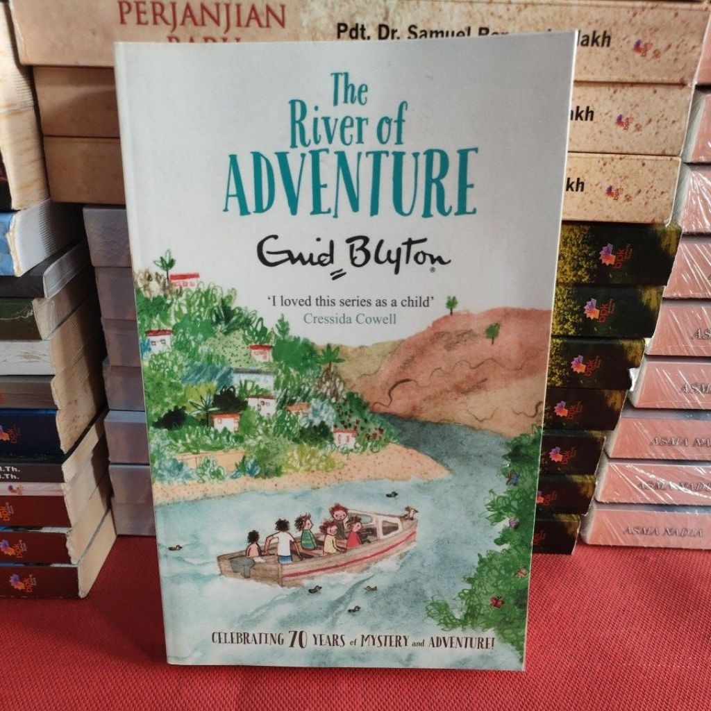 Novel original Enid Blyton The River Of Adventure