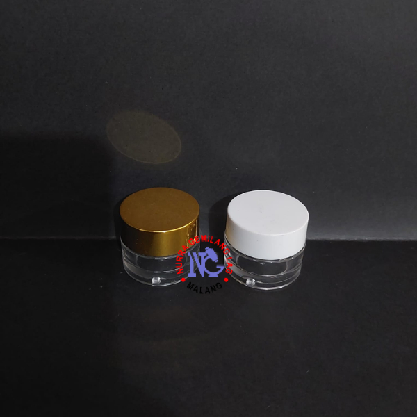 Pot Krim 5 gr Kaca Bening | Pot Cream