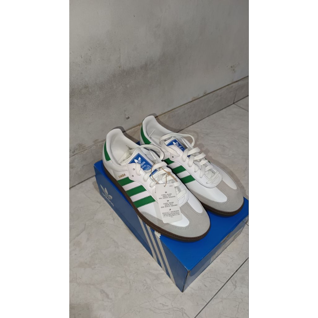 Adidas Samba OG White Green