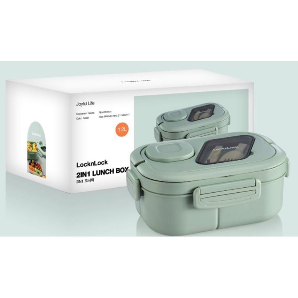 LOCK N LOCK  LUNCH BOX SET TEMPAT MAKAN