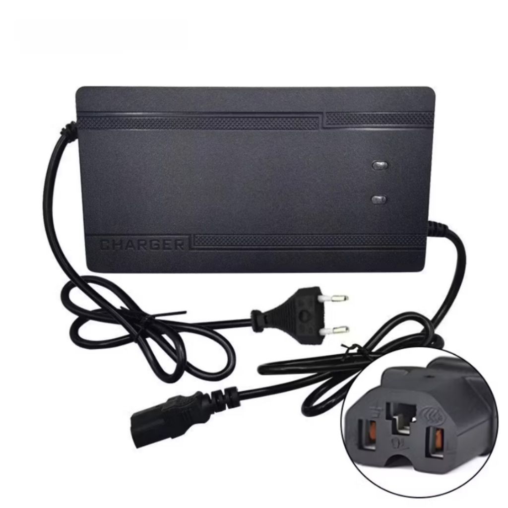 CHARGER CAS SEPEDA LISTRIK 48V 12AH UNIVERSAL
