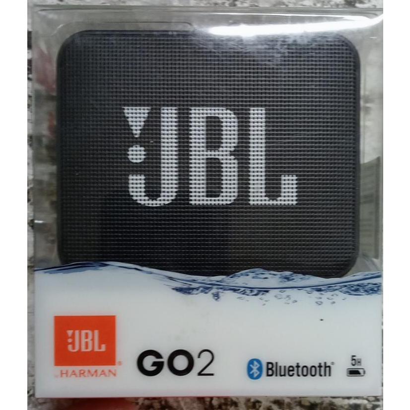 JBL GO 2 Portable Waterproof Bluetooth Speaker Original Garansi Resmi