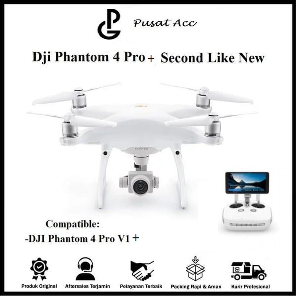 Dji Phantom 4 Pro V1 Original - Drone Dji Phantom 4 Pro+ Second Like New Original - Dji Phantom 4 Pr