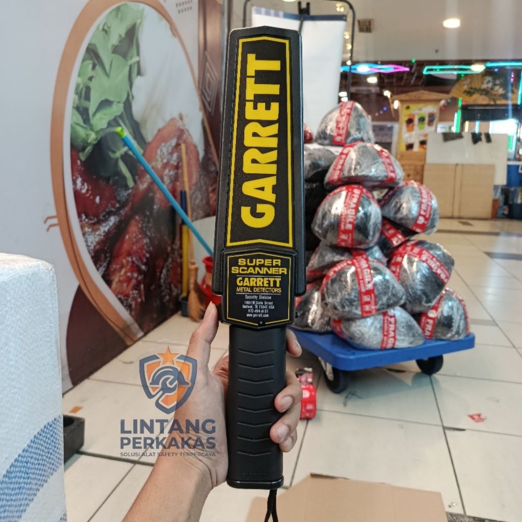 Garet Metal Detektor / Metal Detektor - Tanpa Baterai