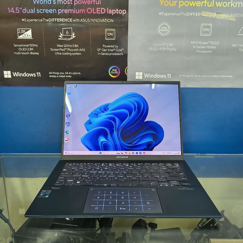 Asus ZenBook 14 OLED UX3402ZA i7-1260P Ram-16GB SSD-512GB 14inchi