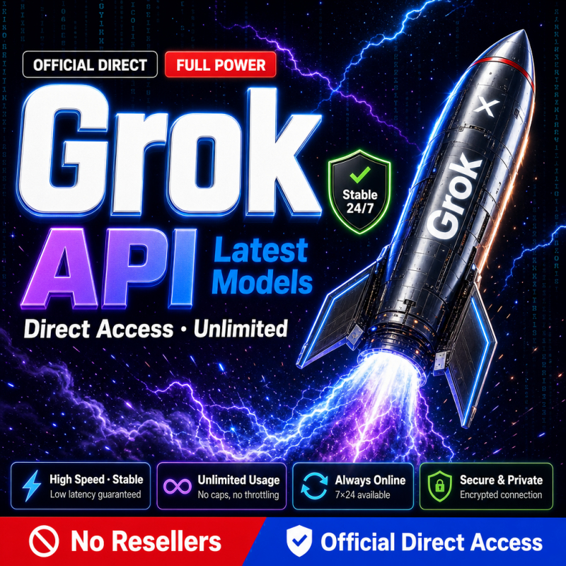 Grok AI API Key xAI | Akses API untuk Coding, Chatbot & AI Tools | Aktivasi Cepat