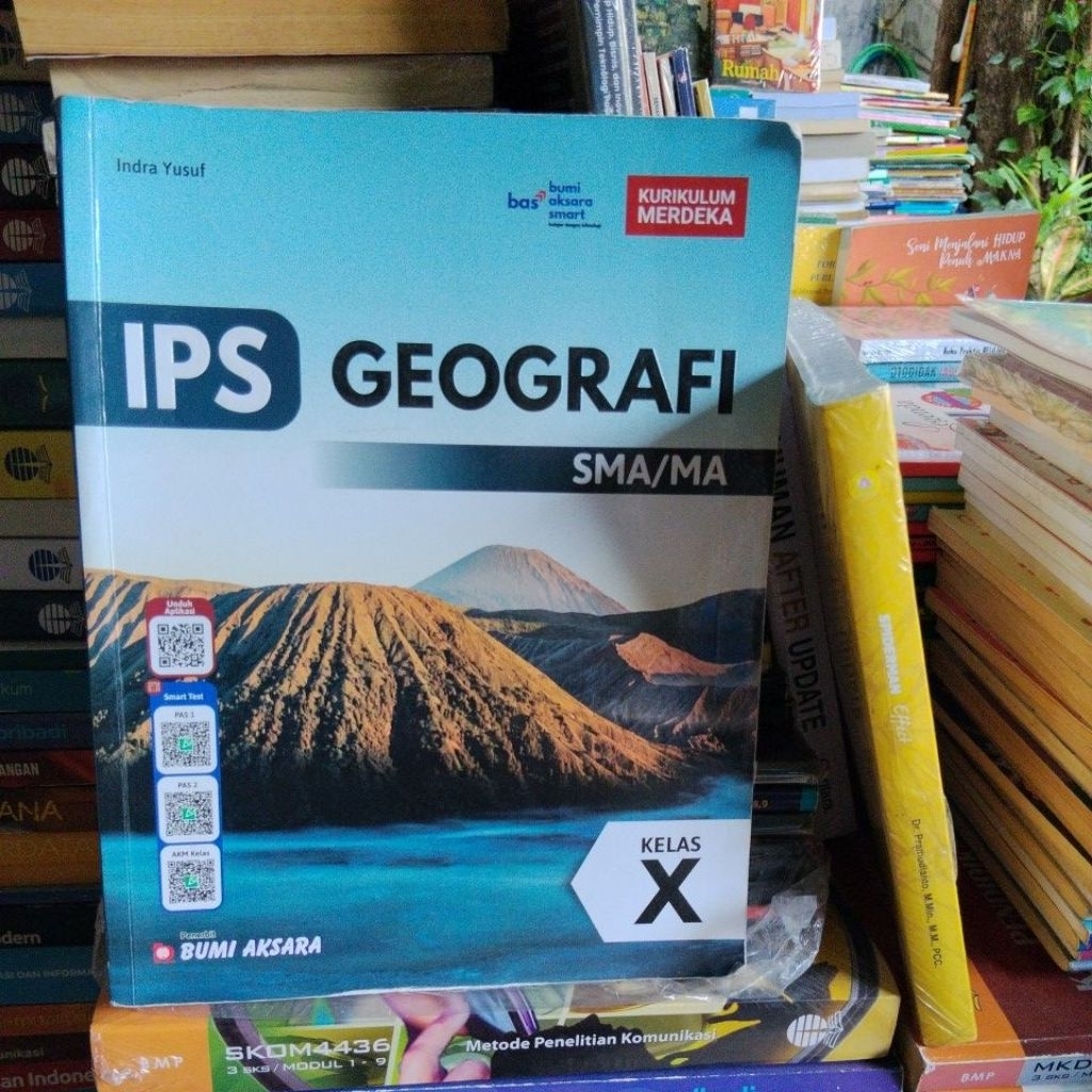 buku bekas bumi aksara sma kelas 10 IPS GEOGRAFI