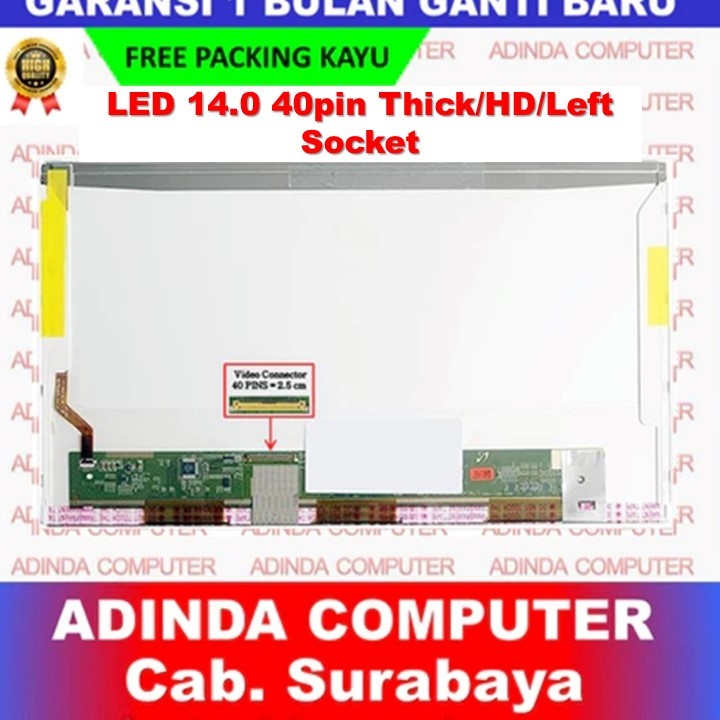 LED LCD Layar Screen Acer Aspire 4755G 4752G 4752Z 4752ZG