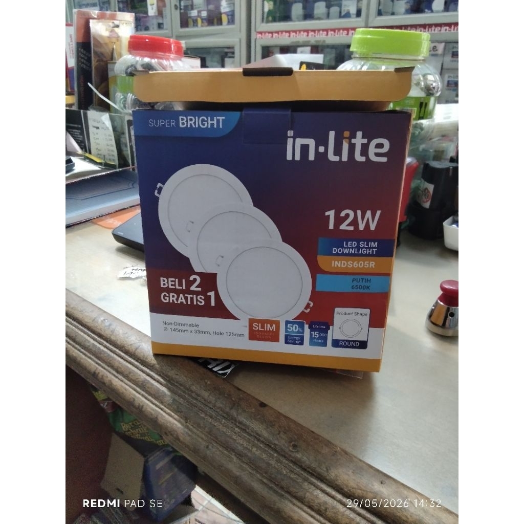 LED slim downlight-inlite
