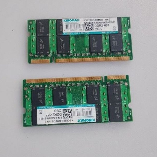 Ram Laptop 2GB DDR2 PC5300/PC6400