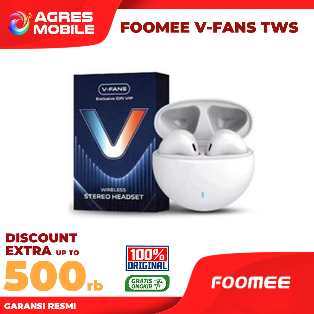 Foomee V-FANS Wireless Stereo Headset TWS