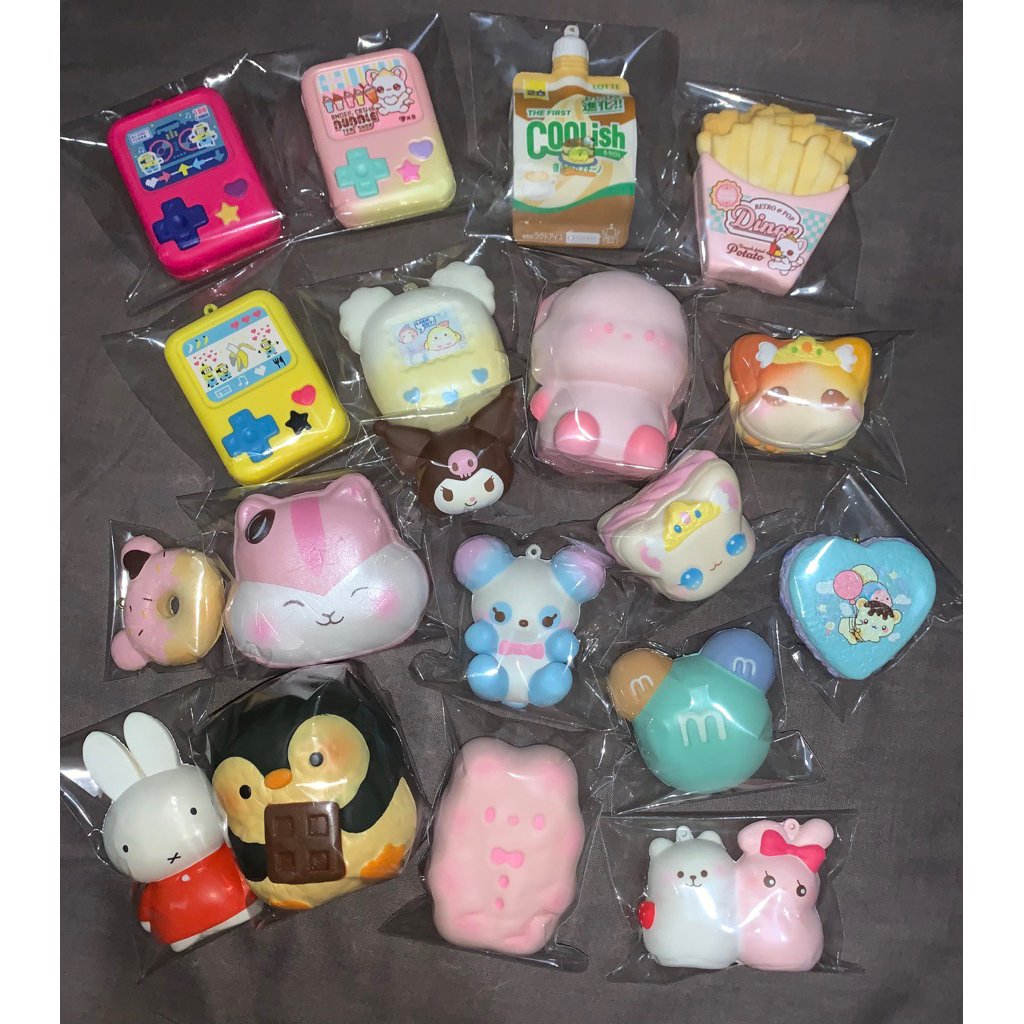 Squishy pre/new/bnip #yummibear  #marshmelli #licensed #preloved #new/bnip #leileidonut #creamiicand