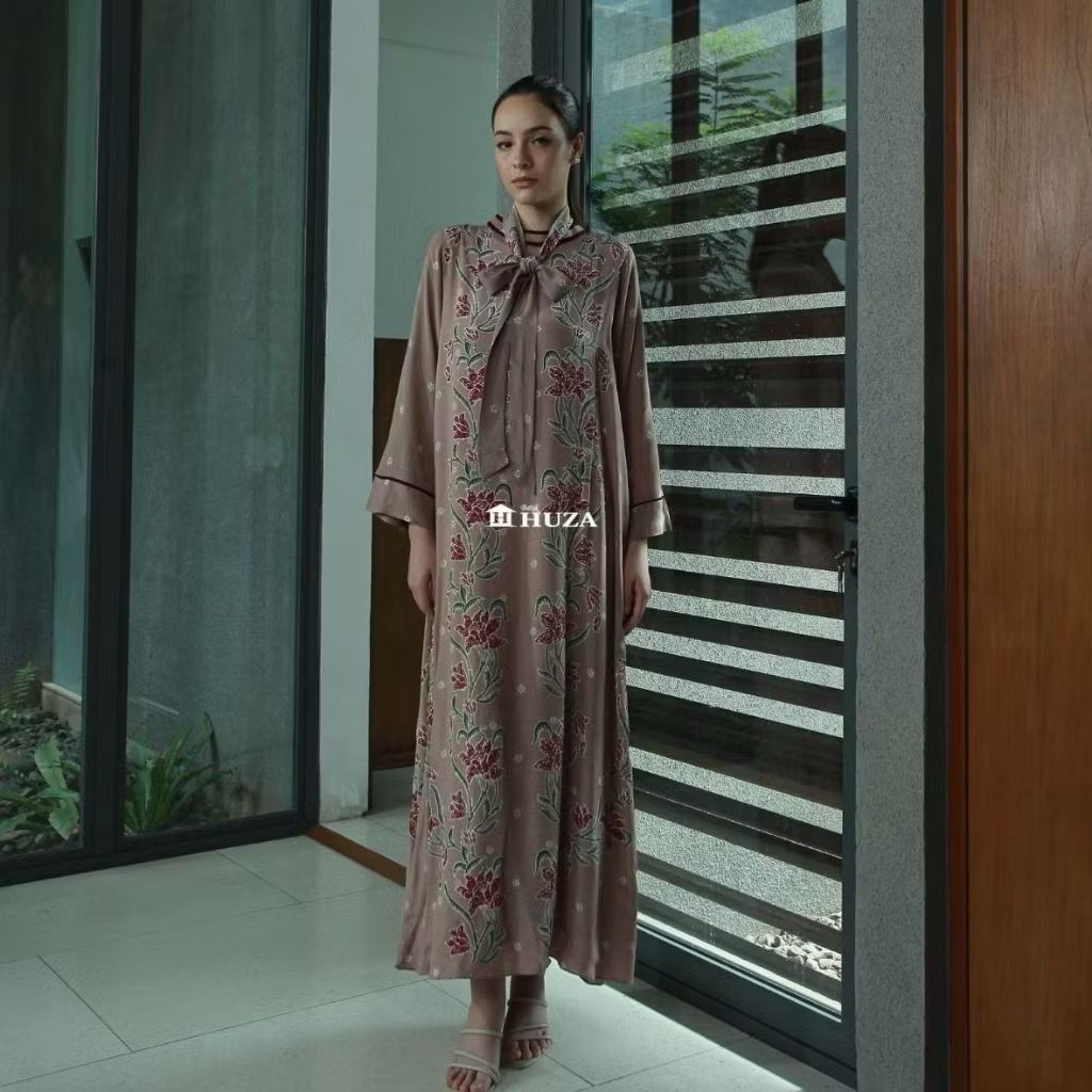 Batik Huza Gamis Dewasa Batik Gamis Sarayu