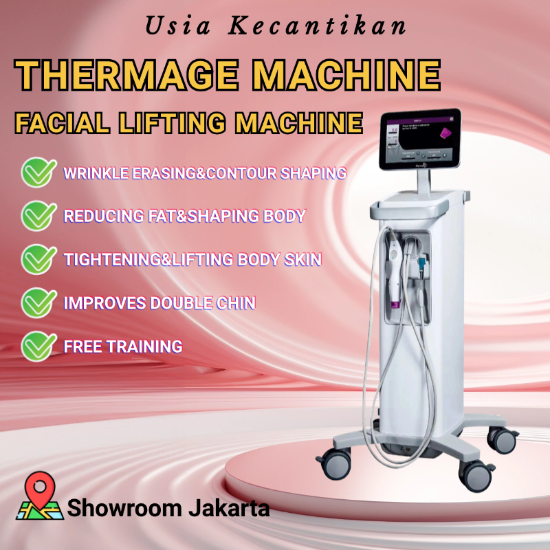 Mesin Thermage RF Profesional untuk Skin Tightening dan Face Lifting Tanpa Operasi Thermage untuk Kl