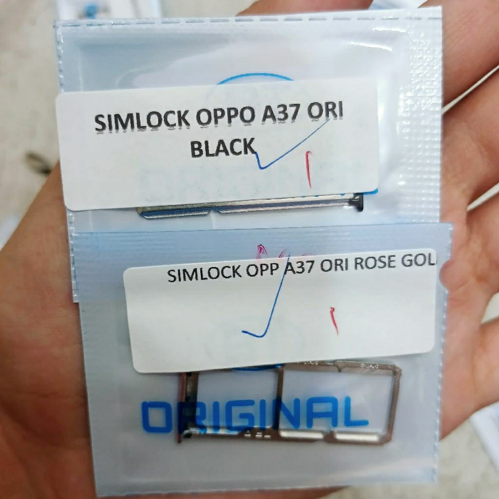 slot sim oppo A37 simlock simtray tempat sim