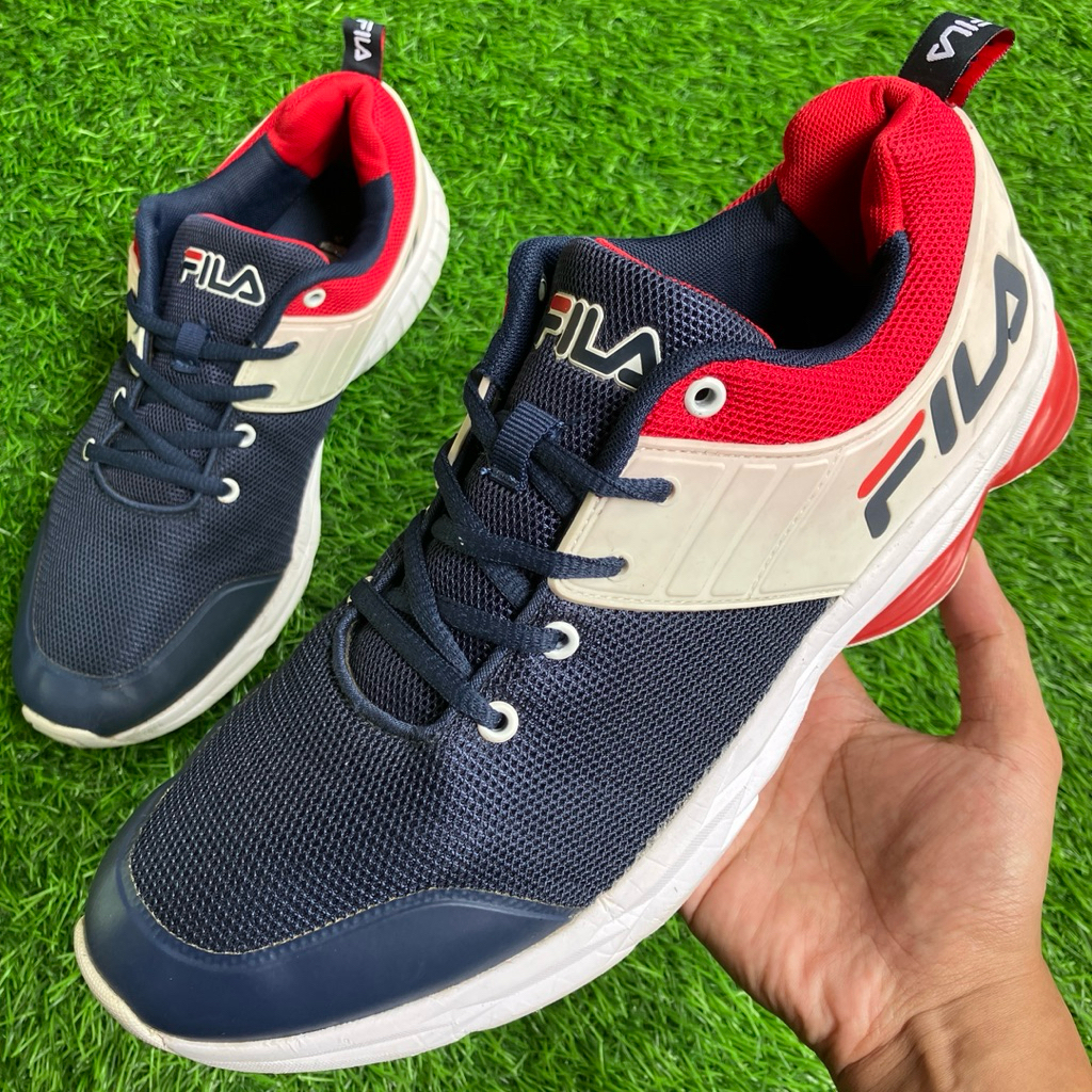 FILA Blue Navy Mesh Running shoes size 45