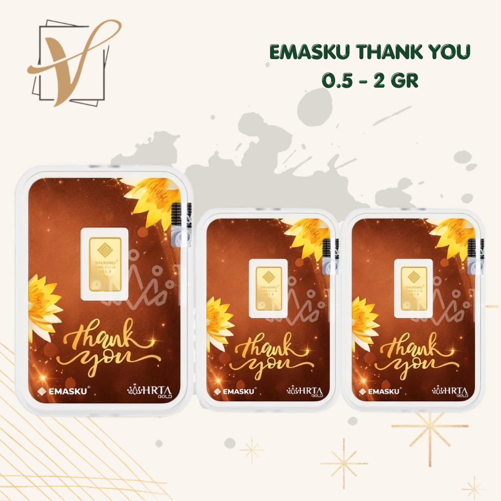 Logam Mulia Emasku Thank You 0.5 - 2 Gram