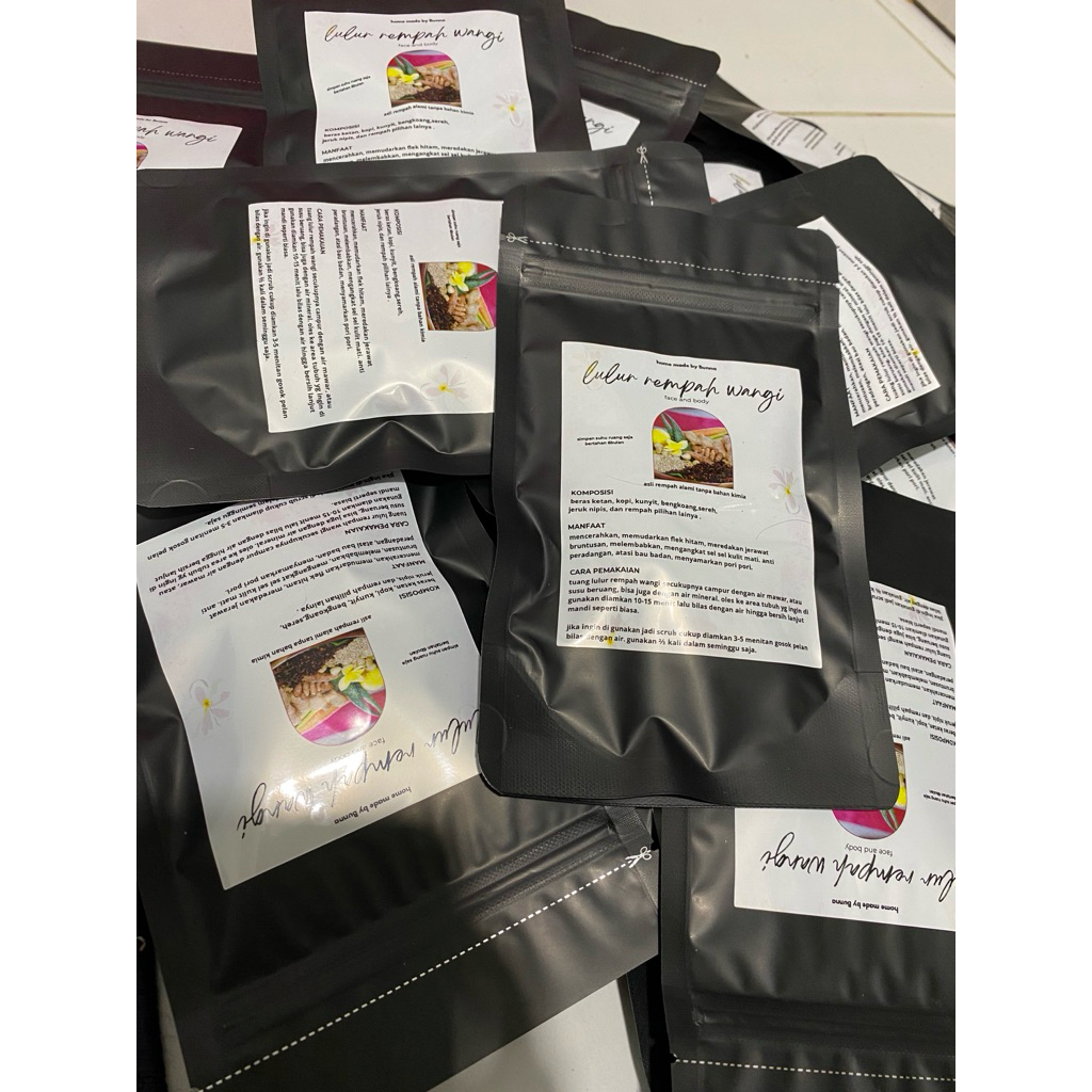 LULUR REMPAH WANGI HOMEMADE BY BUNNA