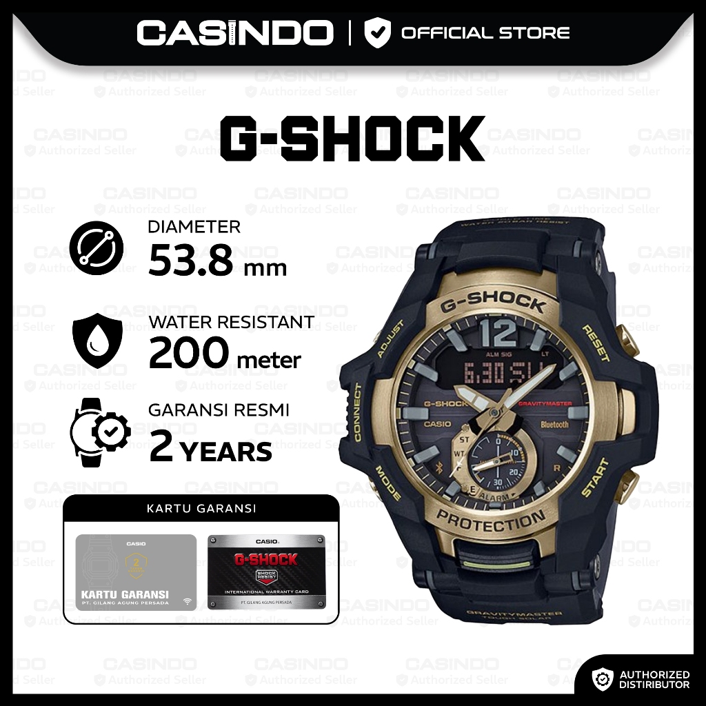 G-SHOCK Jam Tangan Pria Analog Digital GR-B100GB-1ADR