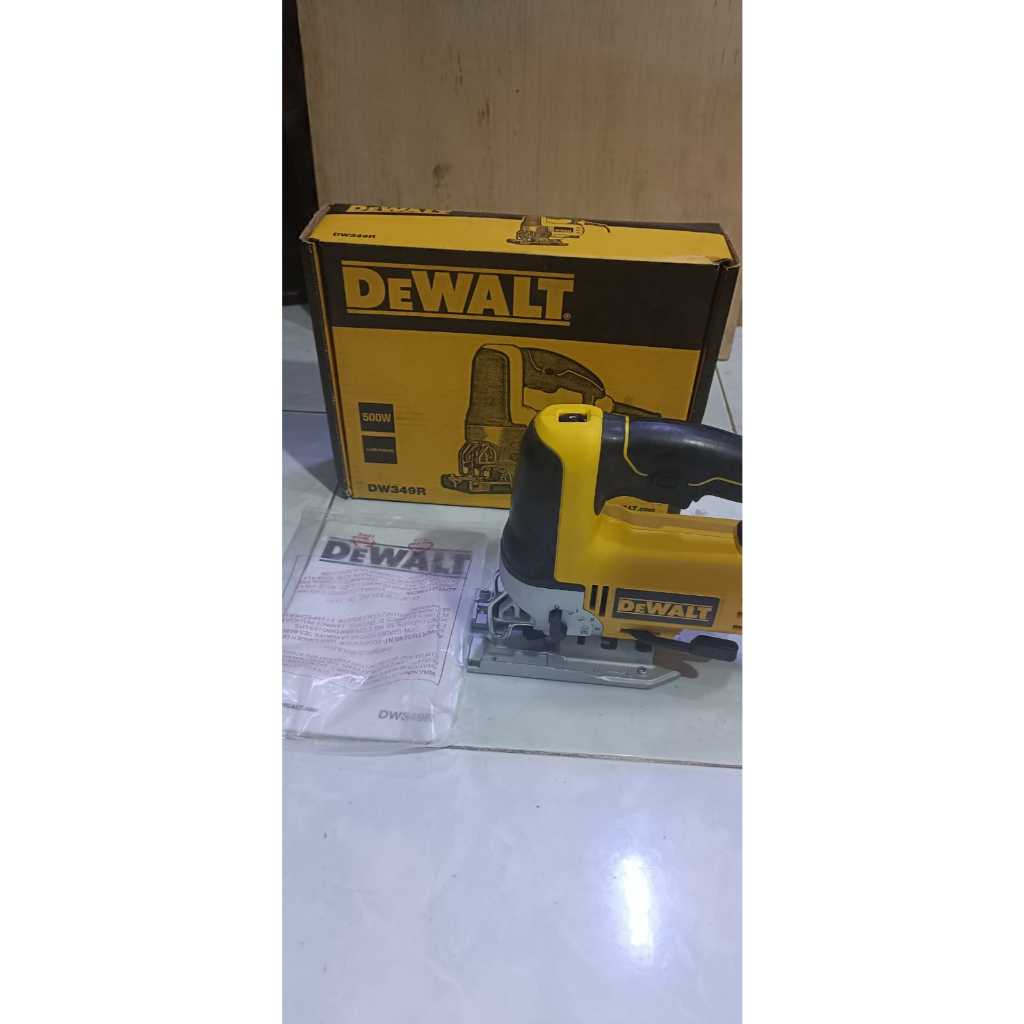 DeWalt Jigsaw DW349R 500W - Mesin Gergaji Ukir Orbital Original [Bekas Review]